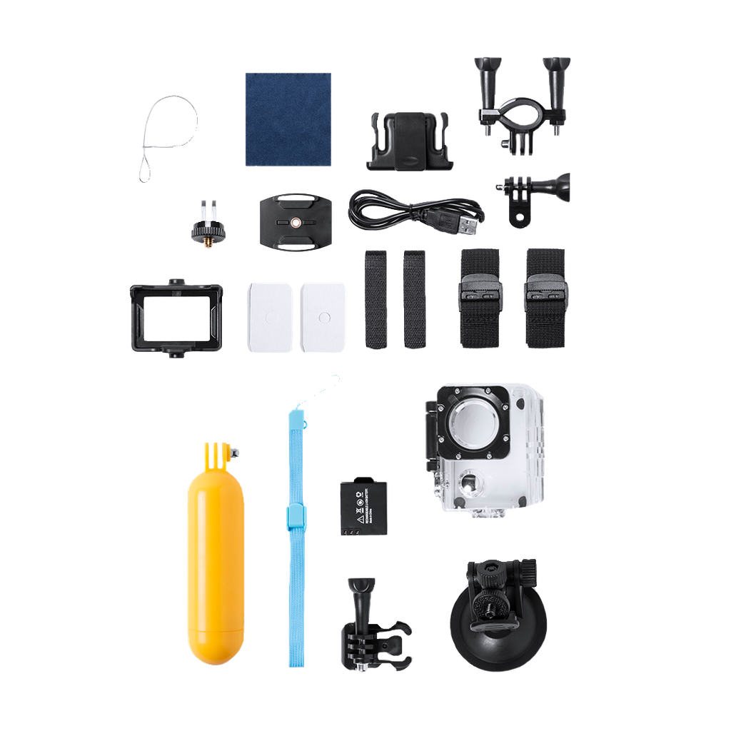 Câmara Desportiva Action Cam 1080p 4K Wi-fi 900 mAh