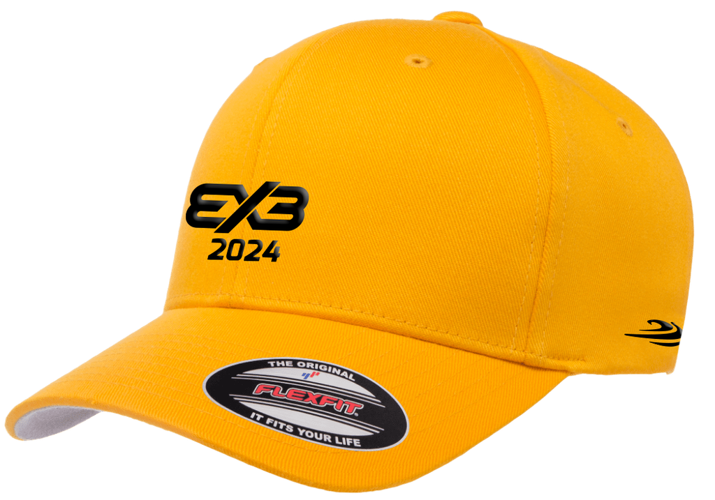 Boné 3X3 2024 Amarelo