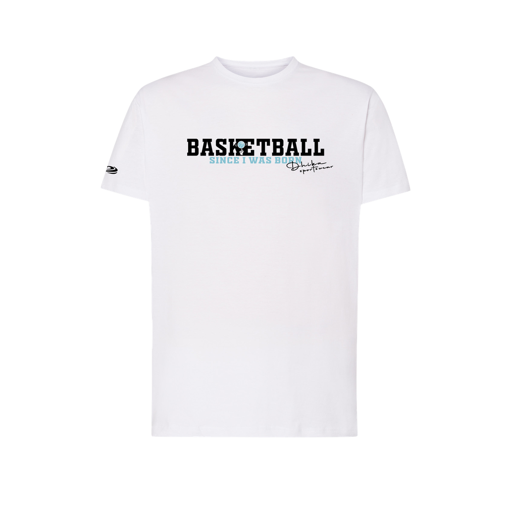 [DHK46708] T-Shirt Since i was Born (..., Branco)