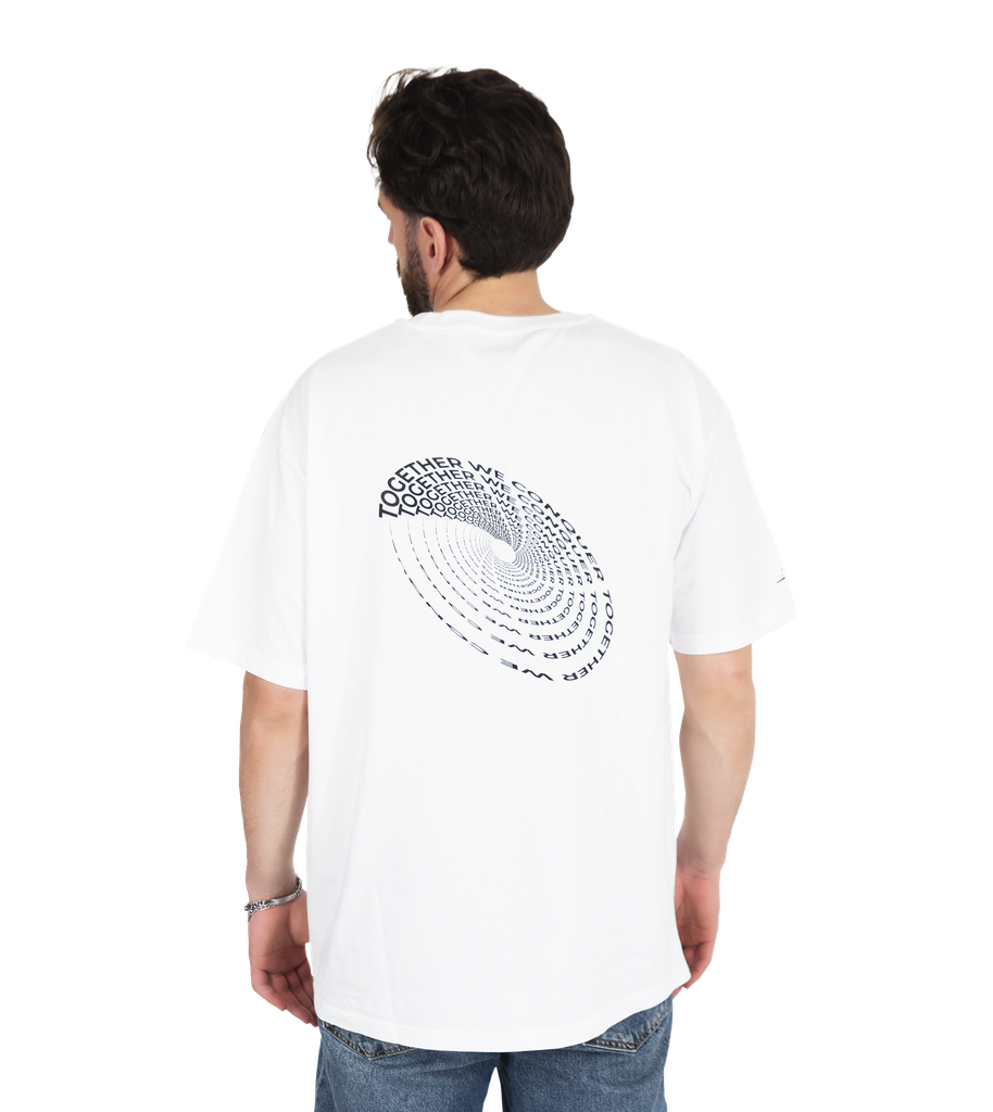 [DHK77119] T-Shirt Together We Conquer (..., Branco)
