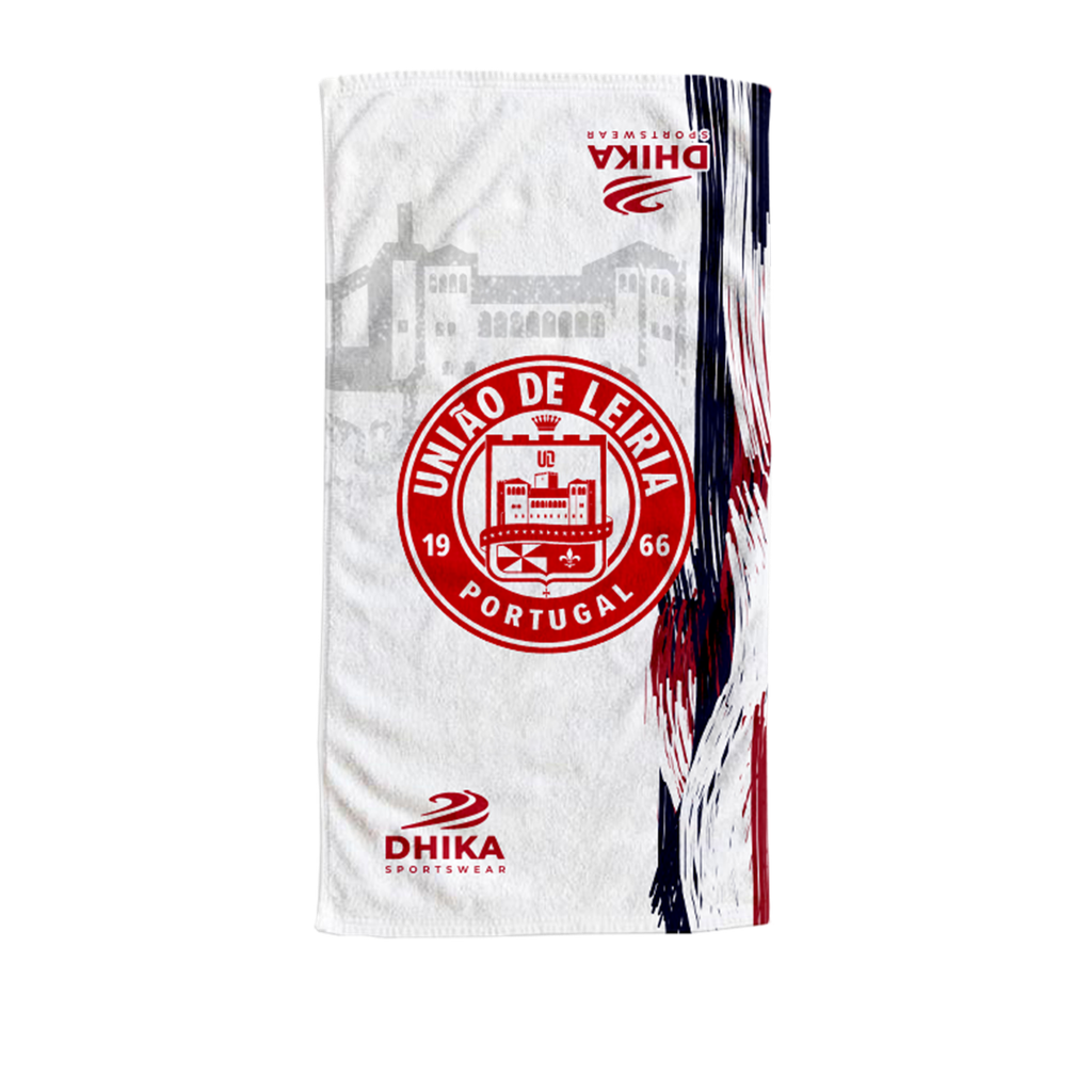 [DHK88013] Toalha 50x100cm União de Leiria (Branco)