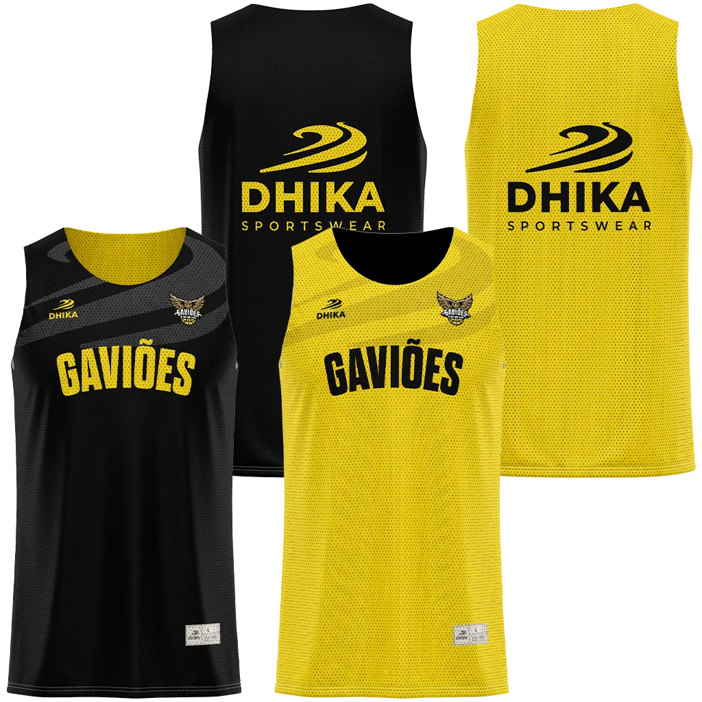 Camisola Reversível Basketball Gaviões