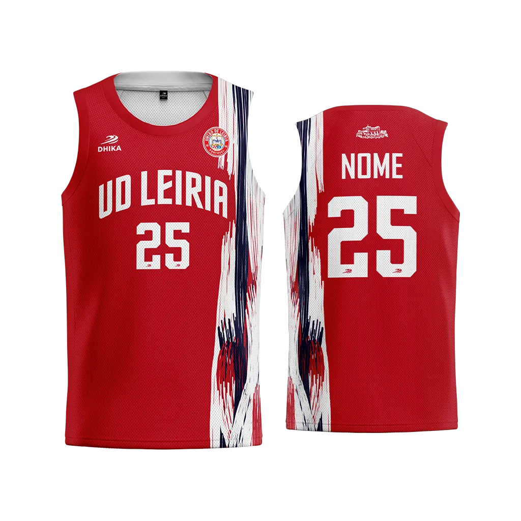 Camisola Alternativa União de Leiria (4, Vermelho)