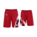 Calção Alternativo Vermelho União de Leiria